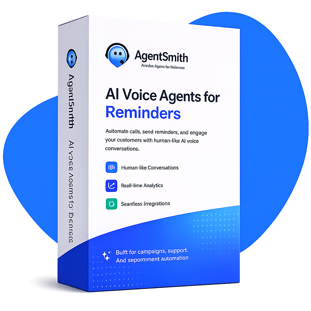 AgentSmith AI voice agent platform